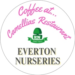 Coffee at Camellias, Everton Nurseries